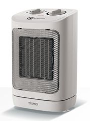 BRUNO κεραμικό αερόθερμο BRN-0255, 2000W, με θερμοστάτη/ανεμιστήρα/αυτόματη περιστροφή, λευκό