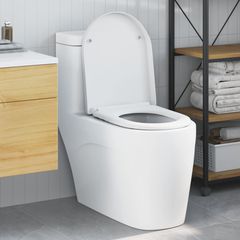 vidaXL Λεκάνη Λευκό 49 x 36 x 4 εκ Δυροπλάστ