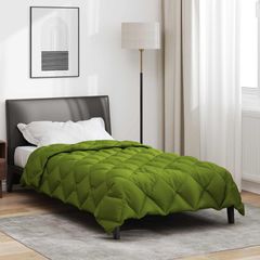 vidaXL Χειμερινό Παπλωματοθήκη 155 x 220 cm 450 gsm Πράσινο