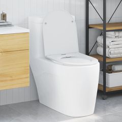 vidaXL Λεκάνη Λευκό 47 x 36 x 3,4 εκ Δυροπλάστ