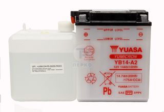 ΜΠΑΤΑΡΙΑ ROC YUASA YB14-A2 WA (ΜΕ ΥΓΡΑ) ΚΑΤΟΠΙΝ ΠΑΡΑΓΓΕΛΙΑΣ