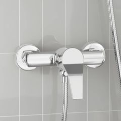 vidaXL Μίξερ ντους Με επίστρωση χρωμίου G 1 / 2 ίντσες Ορείχαλκος