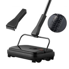 Sweeper χαλιών VEVOR, 20 cm Sweeping Paths, Floor Sweeper Manual Non Electric, 300 ml Dustbin χωρητικότητας με χτένα για χαλιά οικιακού γραφείου Επιφάνειες σκληρού ξύλου Ξύλινα πατώματα Laminate, Καθα
