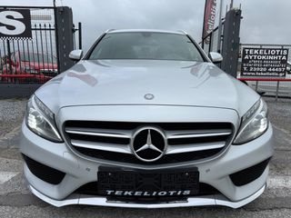 Mercedes-Benz C 200 2016 AMG ORIGINAL ΔΕΡΜΑ FULL EXTRA-thumb-2