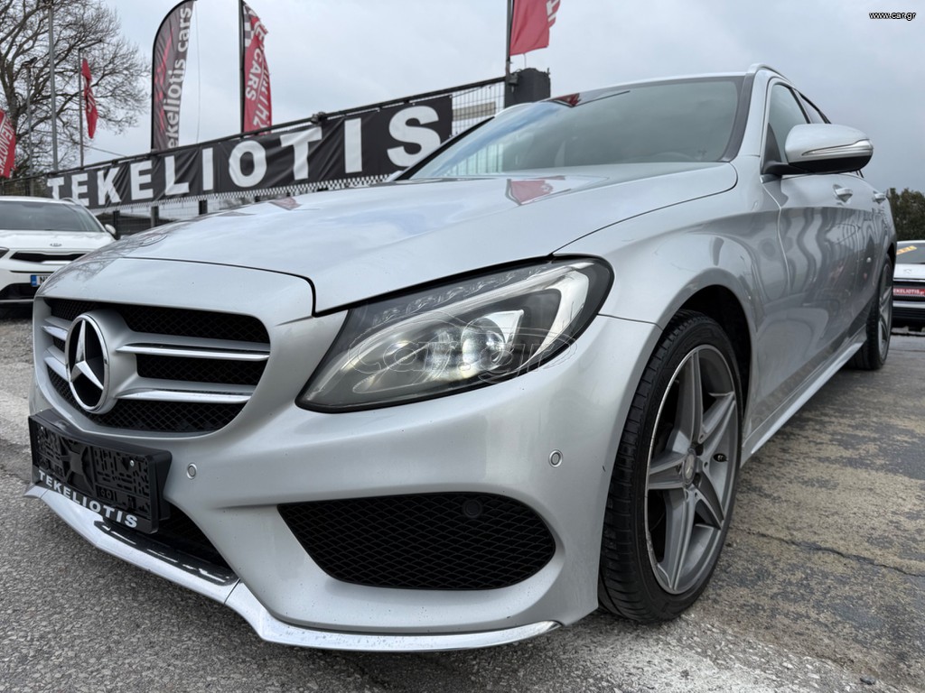 Mercedes-Benz C 200 2016 AMG ORIGINAL ΔΕΡΜΑ FULL EXTRA