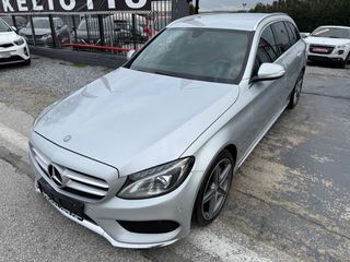 Mercedes-Benz C 200 2016 AMG ORIGINAL ΔΕΡΜΑ FULL EXTRA-thumb-6