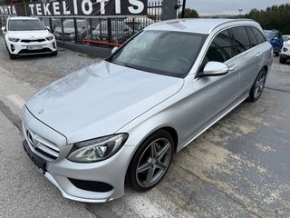 Mercedes-Benz C 200 2016 AMG ORIGINAL ΔΕΡΜΑ FULL EXTRA-thumb-7