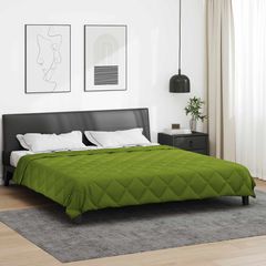 vidaXL Καλοκαιρινό Παπλωματοθήκη 220 x 200 εκ Καλοκαίρι Πράσινο