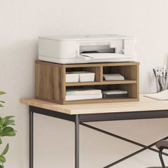 vidaXL Σταντ Εκτυπωτή Artisan Oak 49 x 40 x 22.5 εκ Επεξεργασμένο ξύλο