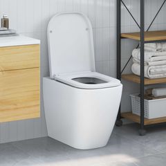 vidaXL Λεκάνη Λευκό 47,5 x 35 x 3,6 εκ Δυροπλάστ