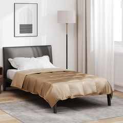 vidaXL Κουβέρτα ολόκληρου του χρόνου 140 x 220 cm 300 gsm Χρυσό