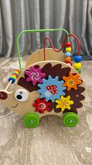 Viga Toys Συρόμενο Παιχνίδι Σκαντζόχοιρος για 12+ Μηνών