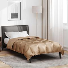 vidaXL Χειμερινό Παπλωματοθήκη 135 x 200 cm 450 gsm Χρυσό