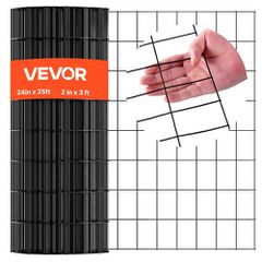 Ύφασμα VEVOR Hardware 61cm x 7,62m, 2 x 3 in Mesh 16 Gauge γαλβανισμένο ρολό συρμάτινο πλέγμα, ανθεκτικό στις καιρικές συνθήκες περίφραξη από σύρμα κοτόπουλου με επίστρωση βινυλίου, περίφραξη φυτών κή