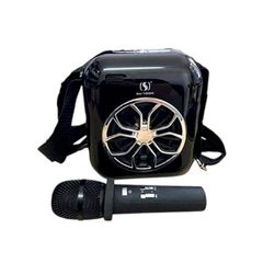 Ασύρματο ηχείο Bluetooth με μικρόφωνο Karaoke - YS-A20 - 887103 - Black