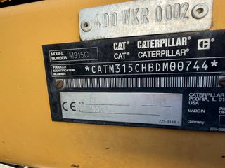 Εκσκαφέας Με Λάστιχα CAT 2004 315C-thumb-6