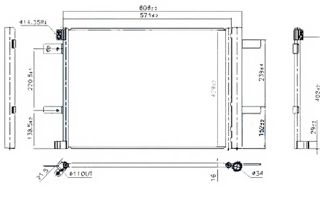 ΨΥΓΕΙΟ A/C 1.2 THP ΒΕΝΖΙΝΗ - 1.5-1.6 BlueHDi ΠΕΤΡΕΛΑΙΟ (606x429x16)