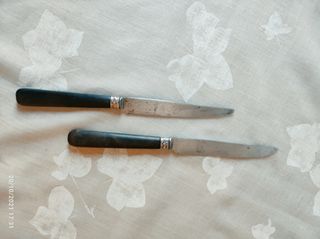 Μαχαίρια (2). MANUFACTURE FRANCAISE SAINT-ETIENNE ARMES E1 CYCLES. Συνολικό μήκος 20 εκατοστά
