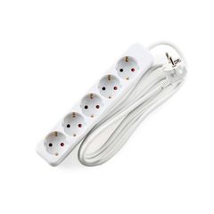Muhler 1009173 Πολύπριζο 5G , Schuko , 1.5mm2 , 5m