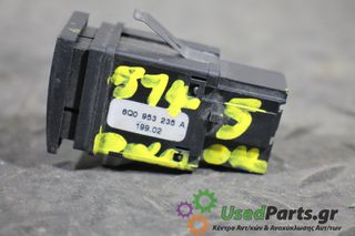 VW - POLO - Διακόπτες/Κοντρόλ - 2ΠΟΡΤΟ - ΕΤΟΣ: 2002-2005 - ΚΩΔ.ΚΑΤ/ΣΤΗ: 6Q0953235A 19902