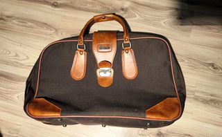 Σπάνια Vintage Starflight βαλίτσα – Garment bag με δερμάτινες λεπτομέρειες