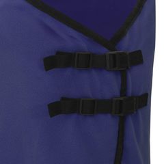 vidaXL Σαμάρι Ίππου Σκούρο μπλε 75 cm Πολυεστερική Φλις-thumb-5