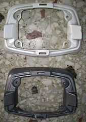 ΚΑΠΑΚΙ ΒΑΣΗΣ ΤΙΜΟΝΙΟΥ ΓΙΑ GILERA GP800 APRILIA SRV850 2007-2013 ΑΝΘΡΑΚΙ ΛΕΥΚΟ ΚΑΙ ΑΣΗΜΙ