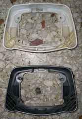 ΚΑΠΑΚΙ ΒΑΣΗΣ ΤΙΜΟΝΙΟΥ ΓΙΑ GILERA GP800 APRILIA SRV850 2007-2013 ΑΝΘΡΑΚΙ ΛΕΥΚΟ ΚΑΙ ΑΣΗΜΙ-thumb-1