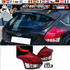 ΠΙΣΩ ΦΑΝΑΡΙΑ LED FORD FOCUS MK3 (2011-2014) | Street Boys - Car Tuning Shop |