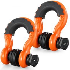 VEVOR 2 Pack 19 mm D Δακτύλιος Δακτυλίου με 22,2 mm Βιδωτός πείρος 28,5 Ton Αντοχή θραύσης