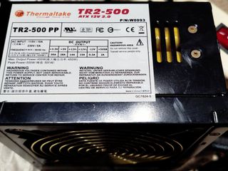Τροφοδοτικό Thermaltake TR2-500PP 500W power supply PSU