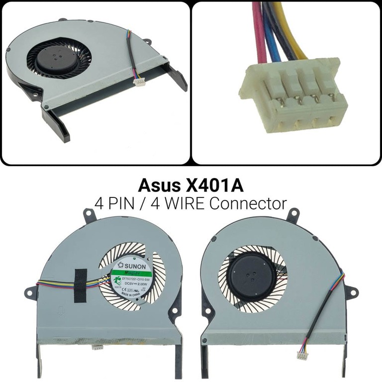 Ανεμιστήρας Asus X401A