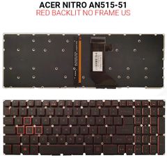 Πληκτρολόγιο ACER NITRO AN515-51 WITH RED BACKLIT NO FRAME US