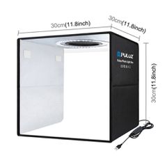 Photo Studio Cube-Box LED 30cm-thumb-1
