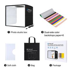 Photo Studio Cube-Box LED 25cm-thumb-7