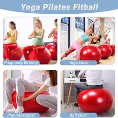Μπάλα Pilates Fitball 65cm Silver-thumb-1