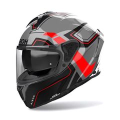 Κράνος Μηχανής Full Face  Airoh Spark 2 Dart κόκκινο gloss