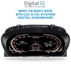 DIGITAL IQ DDD 976_DC (12.3in) DIGITAL CLUSTER for BMW X5 (E70) - X6 (E71) mod. 2007-2013 with CCC-CIC | Pancarshop