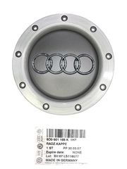 Audi New A2 A3 A4 A6 A8 TT RS Τάπα Τάσι Κέντρου Ζάντας Καινούργιο Γνήσιο- 8D0601165K1H7