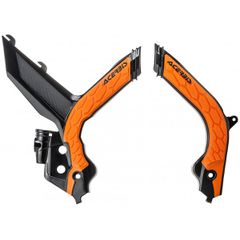 Προστατευτικά πλαισίου ACERBIS X-GRIP Μαύρα για KTM SX SXF 19-22