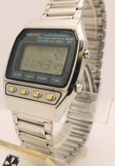 Σπάνιο vintage ψηφιακό ρολόι LCD Seiko A547-5040 - Δεκαετία του 1980 A90216 TIMH 270 ΕΥΡΩ