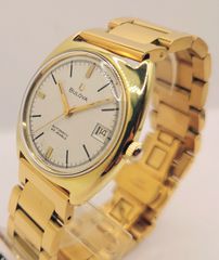 Αυτόματο BULOVA 23 Jewels Δεκαετία του 1970 με 40 μικρόν ντουμπλάρισμα χρυσού Α900116 ΤΙΜΗ 1.840 ΕΥΡΩ