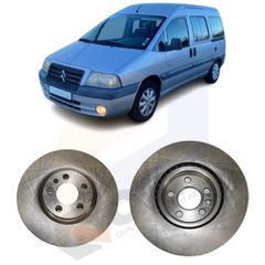 Σετ δισκόπλακες εμπρός για Citroen Jumpy Bus 1995 1996 1997 1998 1999 2000 2001 2002 2003 2004 2005 2006 2007 1325772080