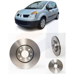 Σετ δισκόπλακες εμπρός για Renault Modus 2005 2006 2007 2008 2009 2010 2011 2012 2013