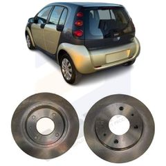 Σετ δισκόπλακες πίσω για Smart Forfour (454) 2004 2005 2006