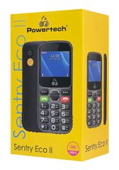 POWERTECH κινητό τηλέφωνο Sentry Eco II, 2.31", dual SIM, με κάμερα, μαύρο-thumb-3