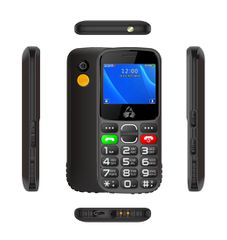 POWERTECH κινητό τηλέφωνο Sentry Eco II, 2.31", dual SIM, με κάμερα, μαύρο-thumb-2