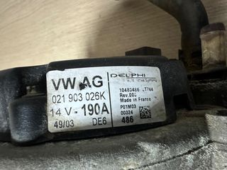 PORSCHE CAYENNE 3.2 VOLKSWAGEN TOUAREG 3.2 2003-2008 ΔΥΝΑΜΟΣ ΜΕ ΚΩΔΙΚΟ 021903026K-thumb-3