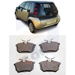 Τακάκια πίσω για Smart Forfour (454) 2004 2005 2006
