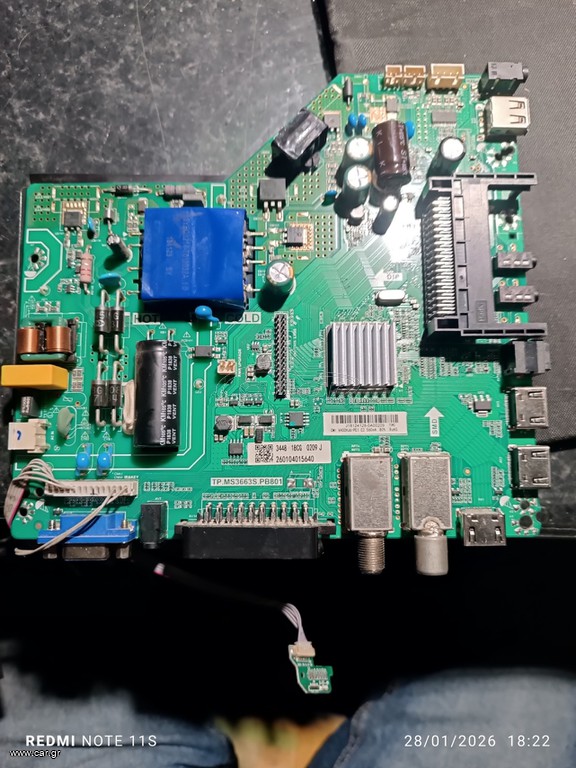 Mother board MS3663S.PB801